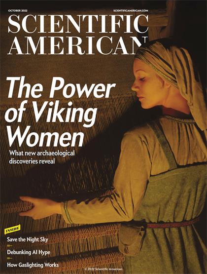 科学美国人（Scientific American）2022年10月