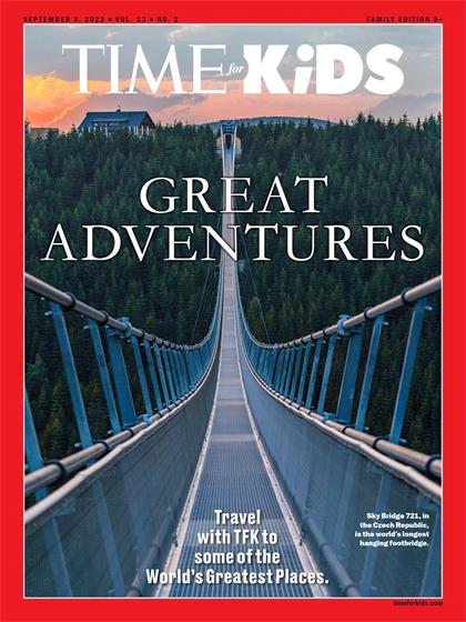 时代周刊儿童版（Time for Kids Family 8）Volume 13 No 2 2022年9月