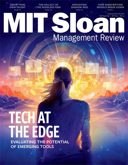 麻省理工斯隆管理评论（MIT Sloan Management Review）2023年春季刊