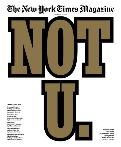 纽约时报杂志（The New York Times Magazine）2023年9月10日