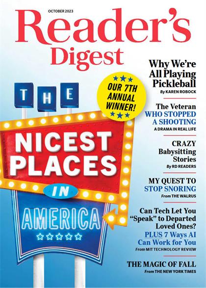 【美国版】读者文摘（Readers Digest）2023年10月