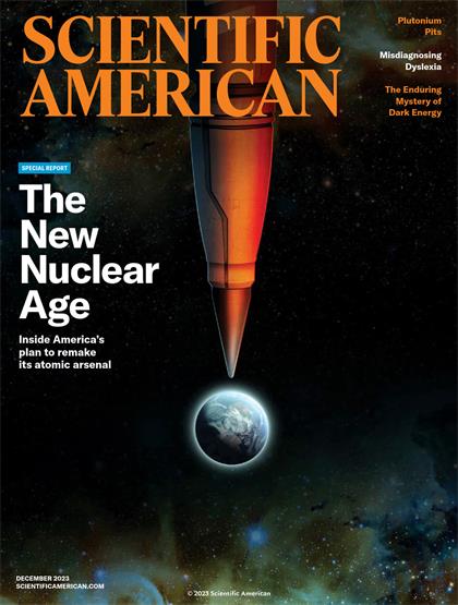 科学美国人（Scientific American）2023年12月