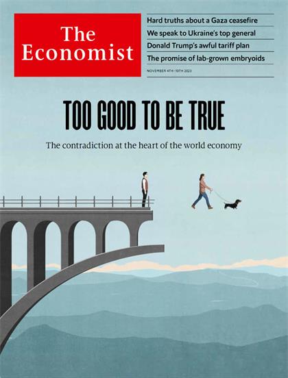 经济学人（The Economist）2023年11月4日（PDF版+音频+Kindle版）