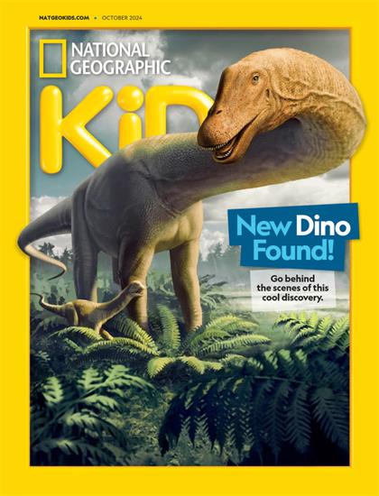 【美国版】美国国家地理少儿版（National Geographic Kids）2024年10月
