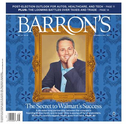 巴伦周刊（Barron’s）2024年11月4日