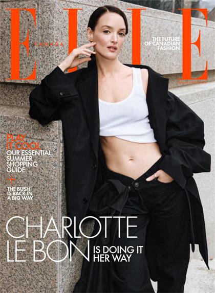 【加拿大版】世界时装之苑杂志（ELLE）2025年6-8月