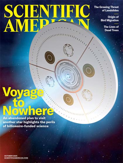 科学美国人（Scientific American）2025年10月