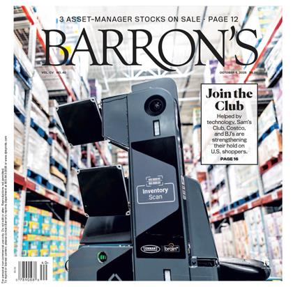 巴伦周刊（Barron’s）2025年10月6日