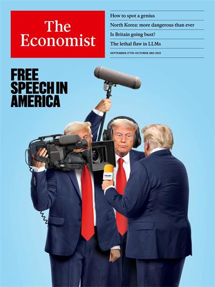 经济学人（The Economist）2025年9月27日（PDF版+音频+Kindle版）