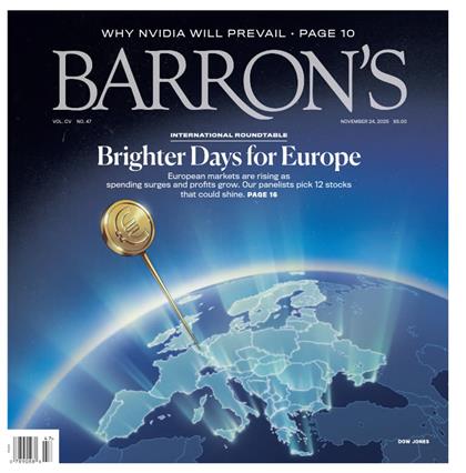 巴伦周刊杂志（Barron’s）2025年11月24日