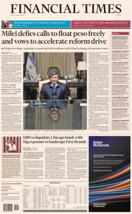 金融时报（Financial Times）2025年11月7日