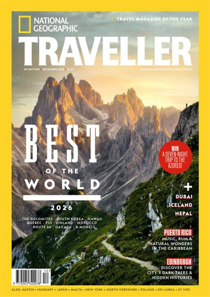 【英国版】美国国家地理旅行者（National Geographic Traveler）2025年12月