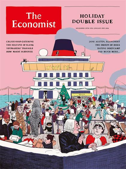 经济学人杂志（The Economist）2025年12月20日&27日（PDF版+音频+Kindle版）