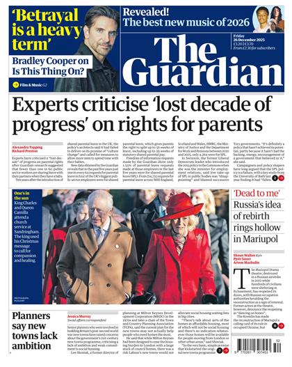 卫报（The Guardian）2025年12月26号