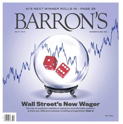 巴伦周刊杂志（Barron’s）2025年12月22日