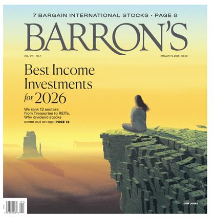 巴伦周刊杂志（Barron’s）2026年1月5日