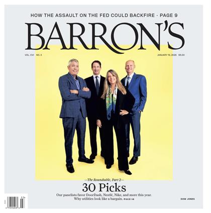 巴伦周刊杂志（Barron’s）2026年1月19日
