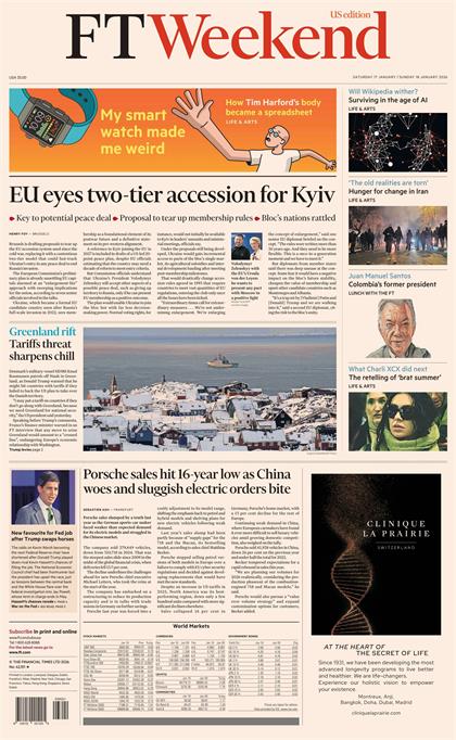 金融时报（Financial Times）2026年1月17-18日