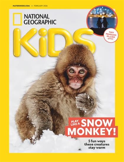 【美国版】美国国家地理少儿版（National Geographic Kids）2026年2月