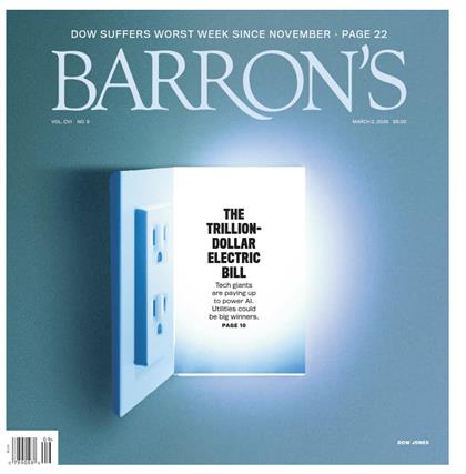 巴伦周刊杂志（Barron’s）2026年3月2日