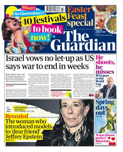 卫报（The Guardian）2026年3月28号