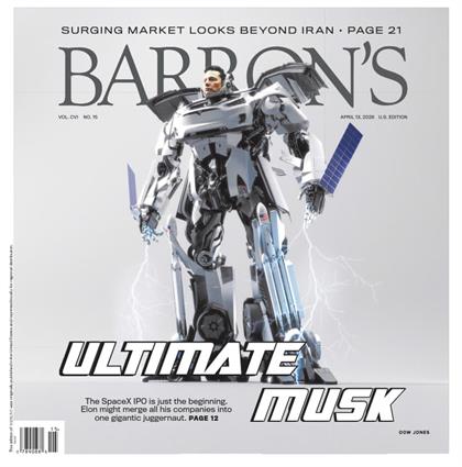 巴伦周刊杂志（Barron’s）2026年4月3日